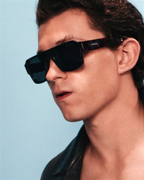 prada eyewear tom holland|Tom Holland Prada Campaign Spring 2022 Menswear .